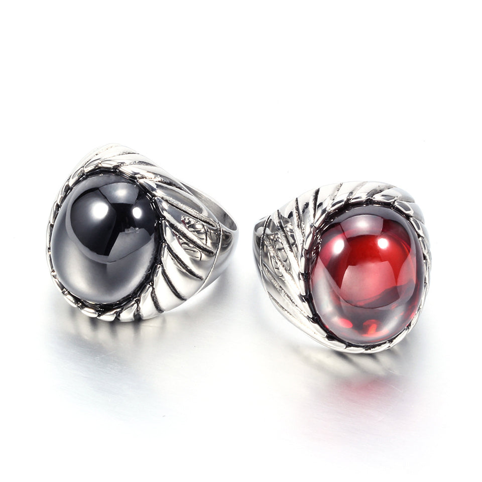 Retro Stripe Rings