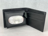 Sytlish Men's Croc Leather Bi-Fold Wallet
