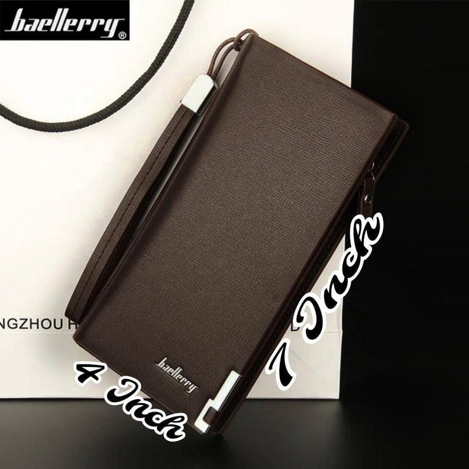 Baellerry PU Leather Long Wallet