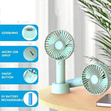 Portable Foldable Neck Fan Rechargeable