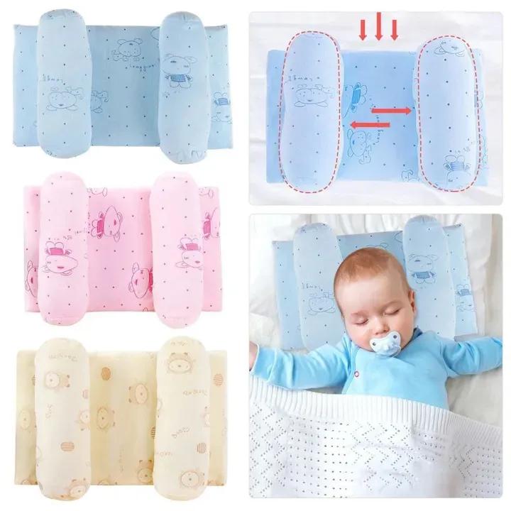 Baby Neck Pillow Cotton Bear Print Multicolor