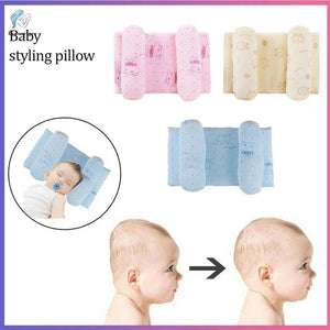 Baby Neck Pillow Cotton Bear Print Multicolor