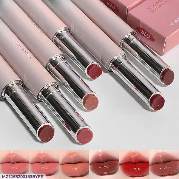 Premium Long-Lasting Lipstick Set With Metallic Casing