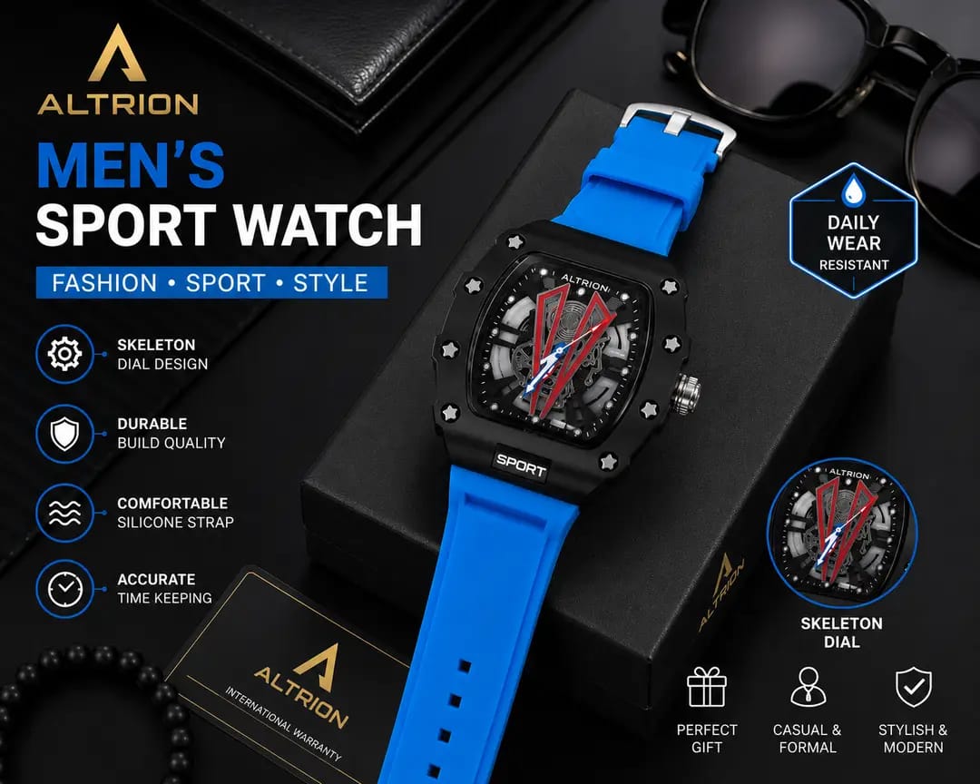 Men Comfortable Daily Wear Watch