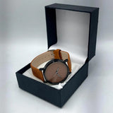 Tomi Minialist Analog Quartz Tan Strap