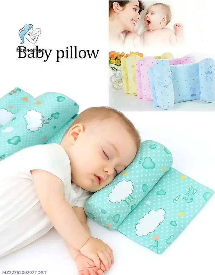 Baby Neck Pillow Cotton Bear Print Multicolor