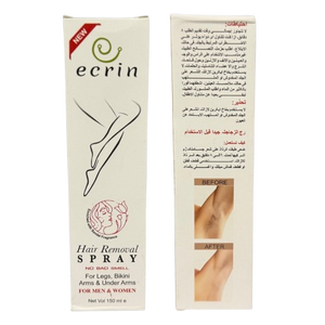 Ecrin Hair Removal Spray for Men & Women
